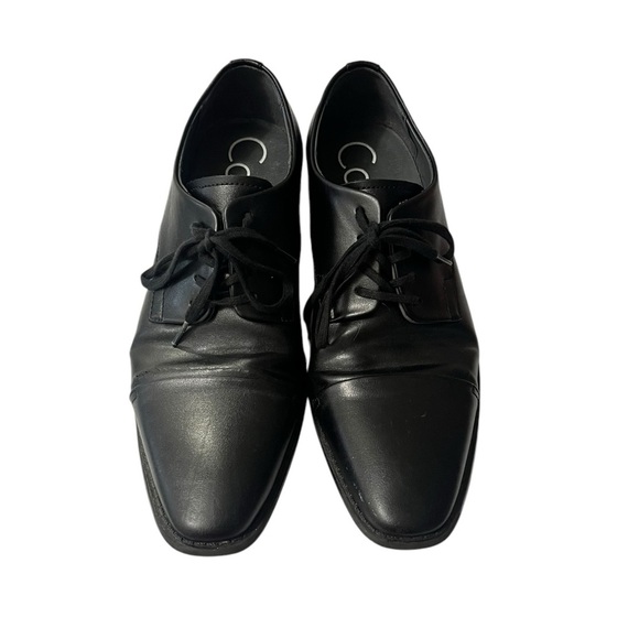 Calvin Klein Black Men\'s Lace up Oxford Dress Shoes. main image 9